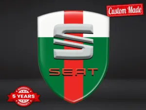 Seat Pegatinas Logo Impresas Carreras Alta Gama Personalizable